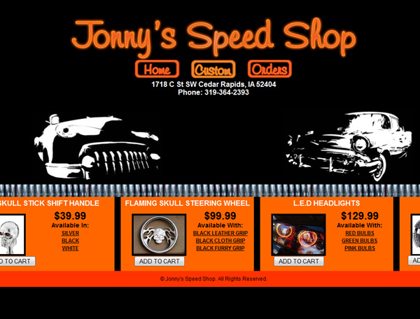 Jonny's Speed Shop